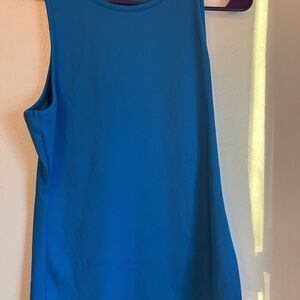 White House Black Market Ribbed Tank Top - Teal
